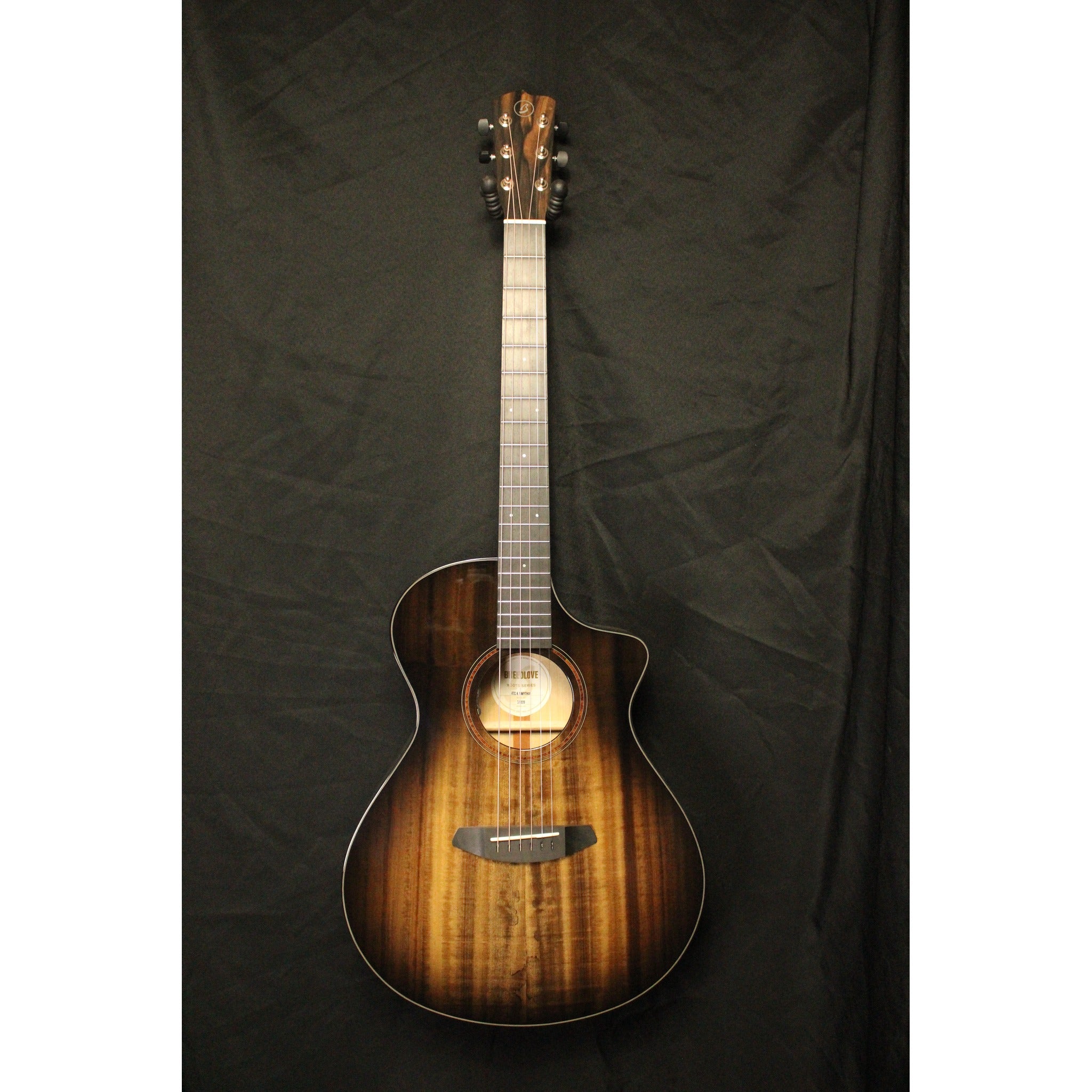 Breedlove Roots Concert MYMYce Tumalo Honey Burst - Serial 31339