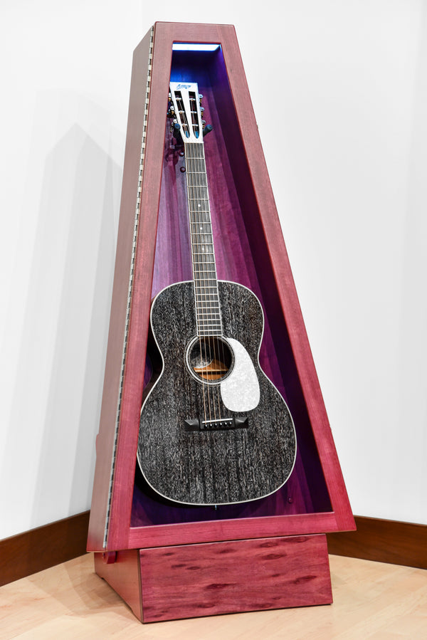 ClimaStand Triangle Humidor with Base - Purplehart