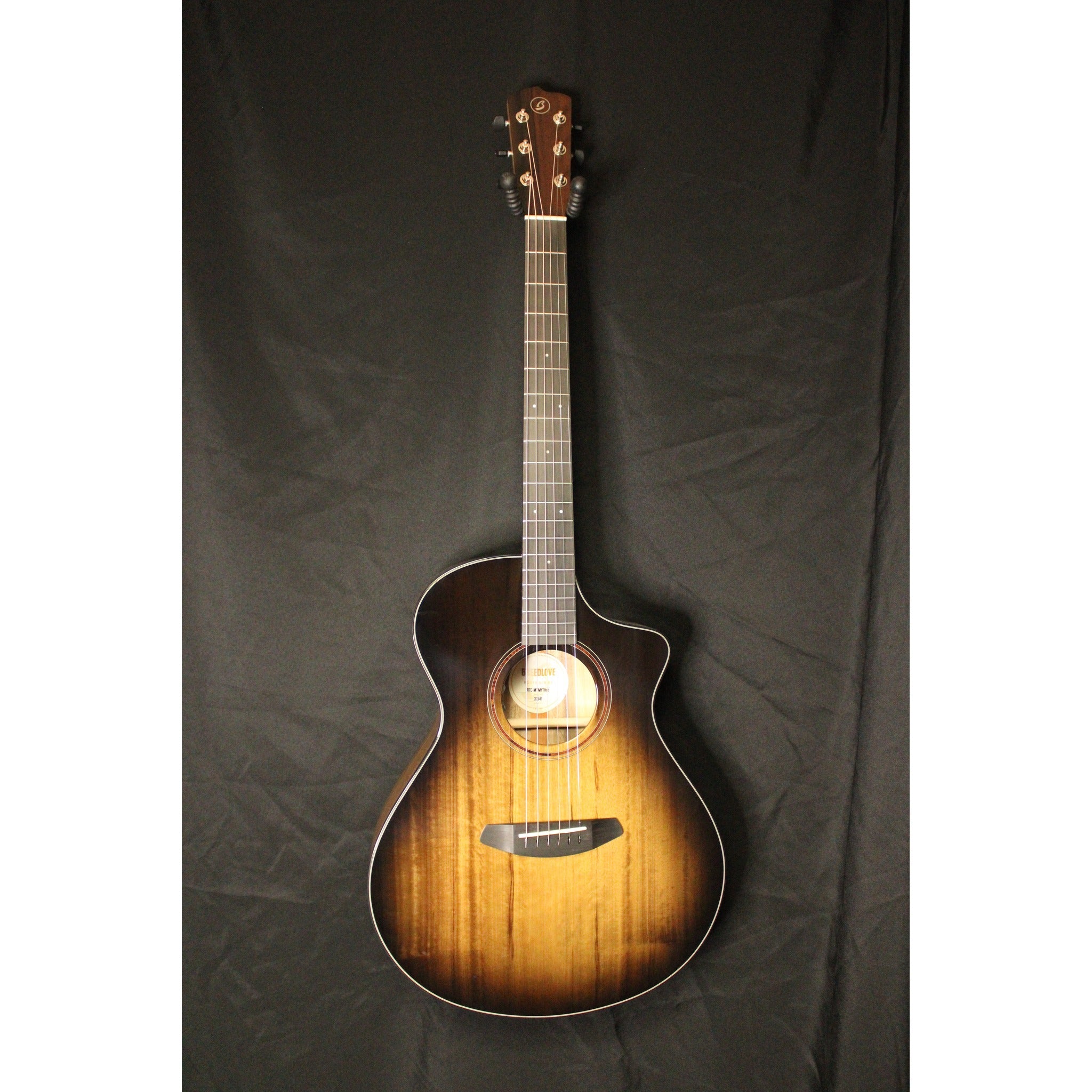 Breedlove Roots Concert MYMYce Tumalo Honey Burst - Serial 31941
