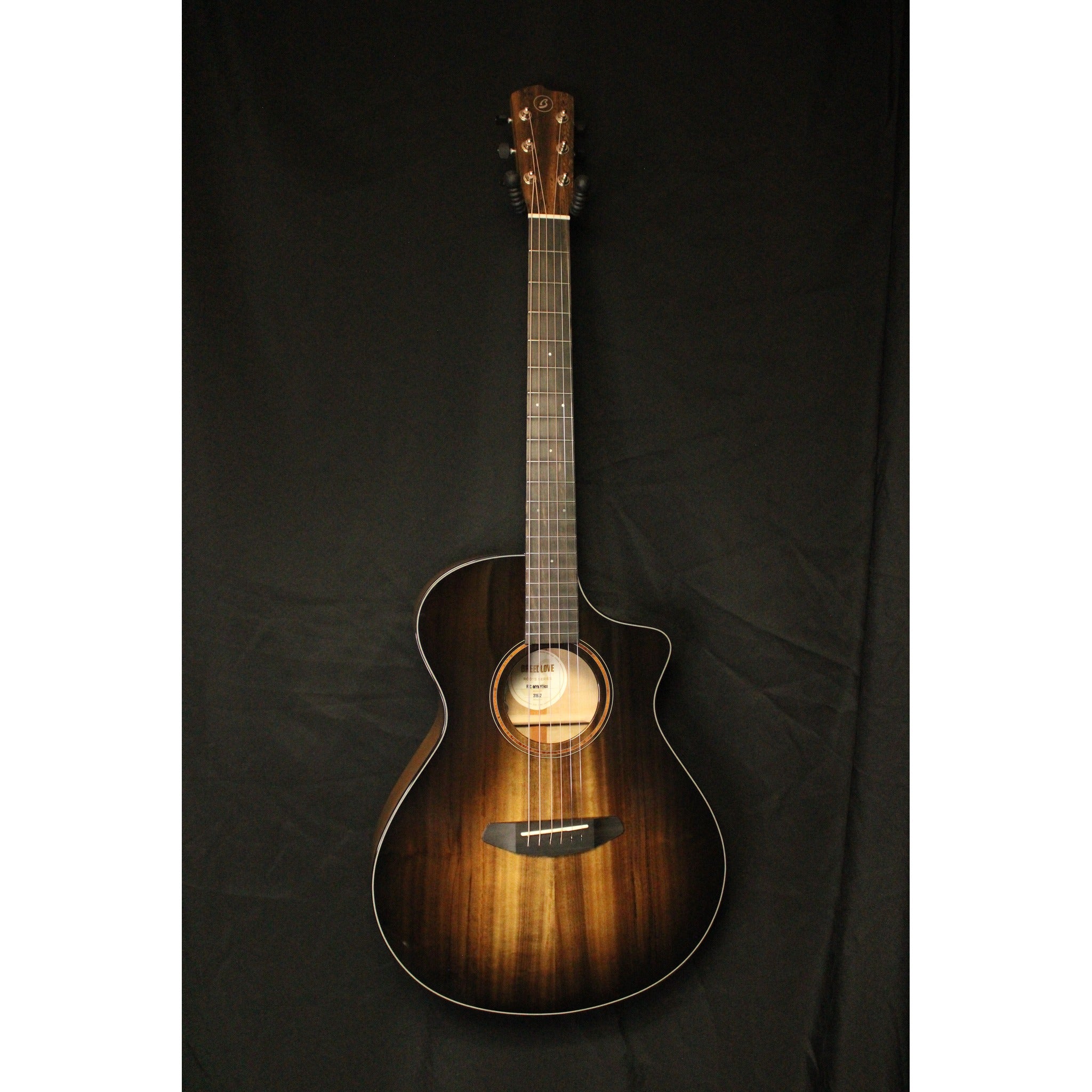 Breedlove Roots Concert MYMYce Tumalo Honey Burst - Serial 31972