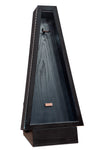 ClimaStand Triangle Humidor with Base - Northern White Ash with Piano Black