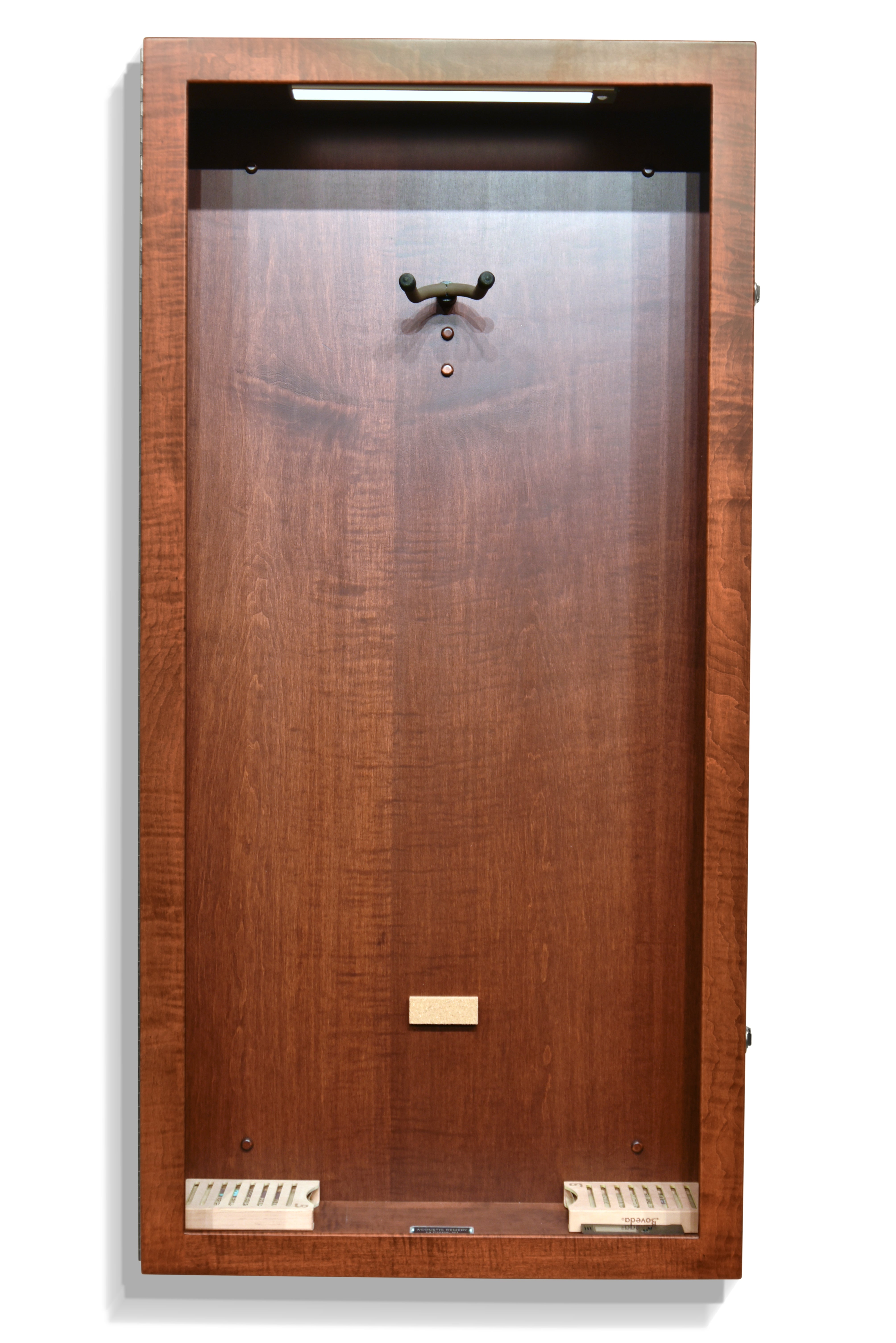 ClimaCase Rectangle Humidor - Flamed Maple with Acres Stain