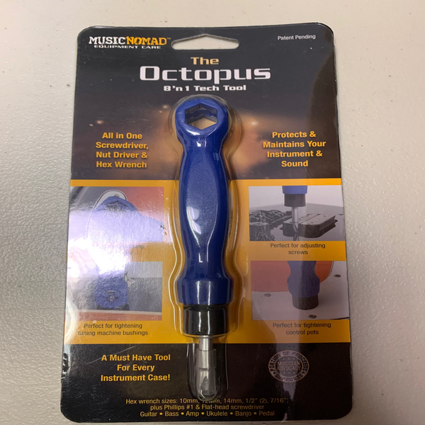 MusicNomad MN227 The Octopus 8"n 1 Tech Tool