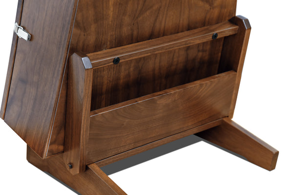 ClimaStand Triangle Humidor with Base - Walnut