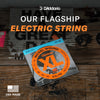 D'Addario Guitar Strings - XL Nickel Electric Guitar Strings - EXL110-7