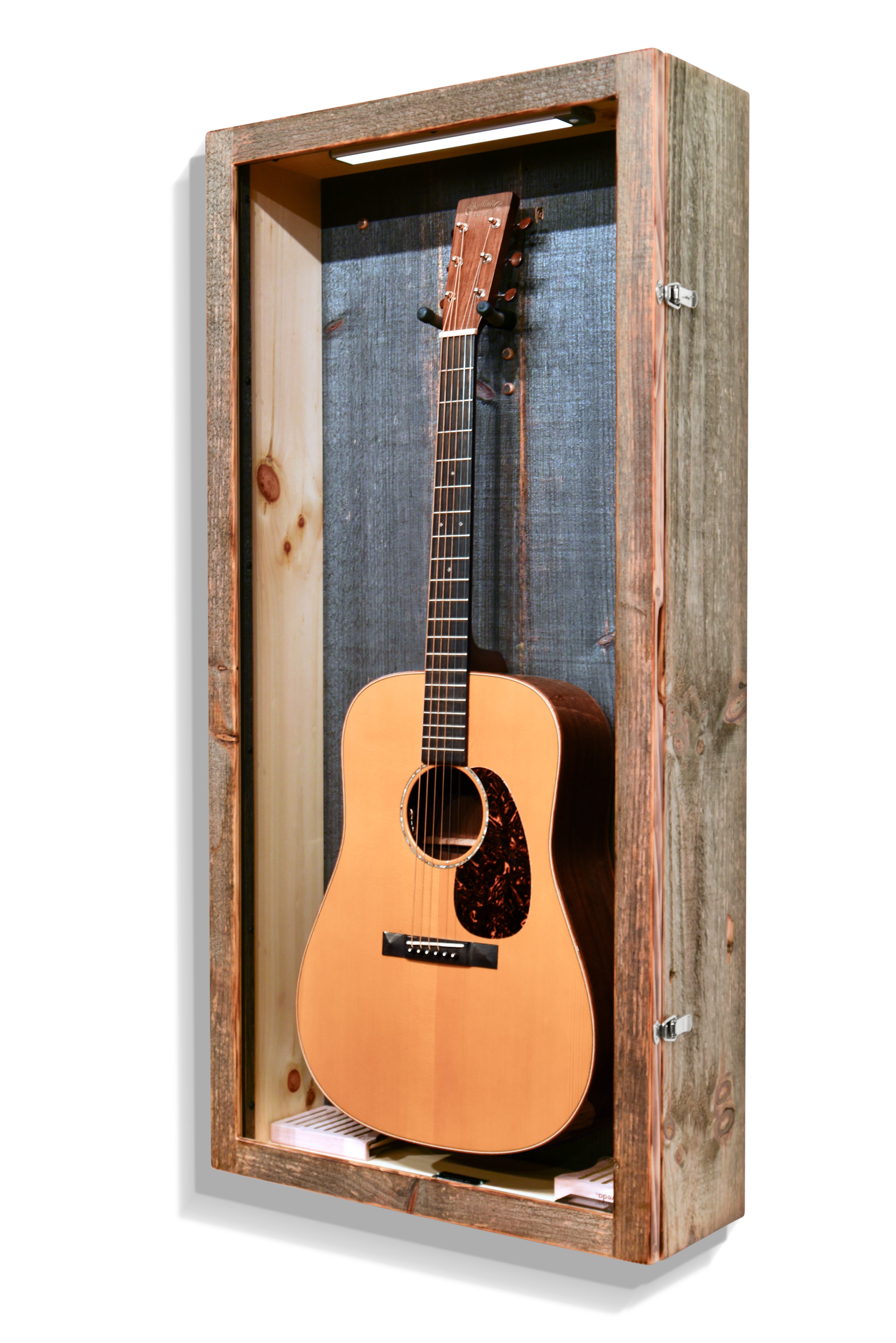 ClimaCase Rectangle Humidor - Reclaimed Barnwood (Grey)