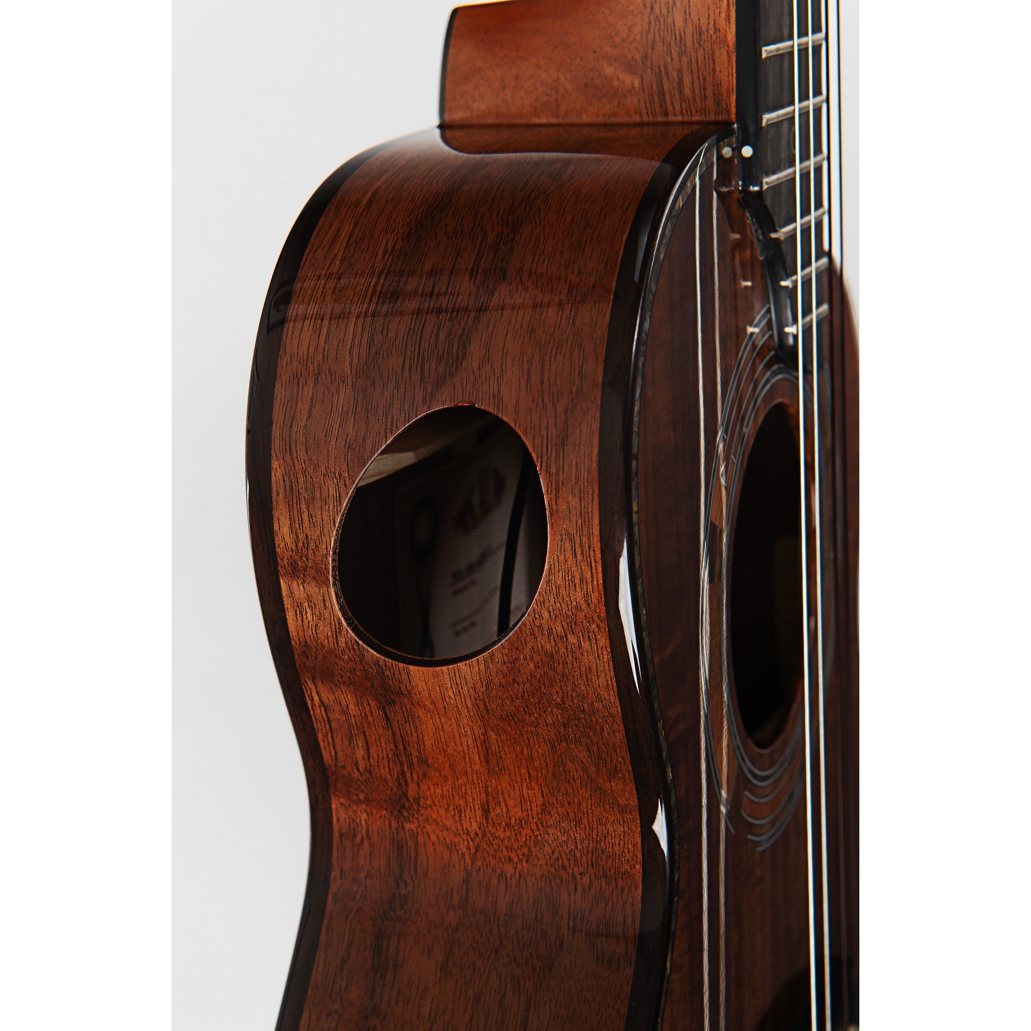 Kala Umbra Acacia Black Walnut Tenor Ukulele with Case
