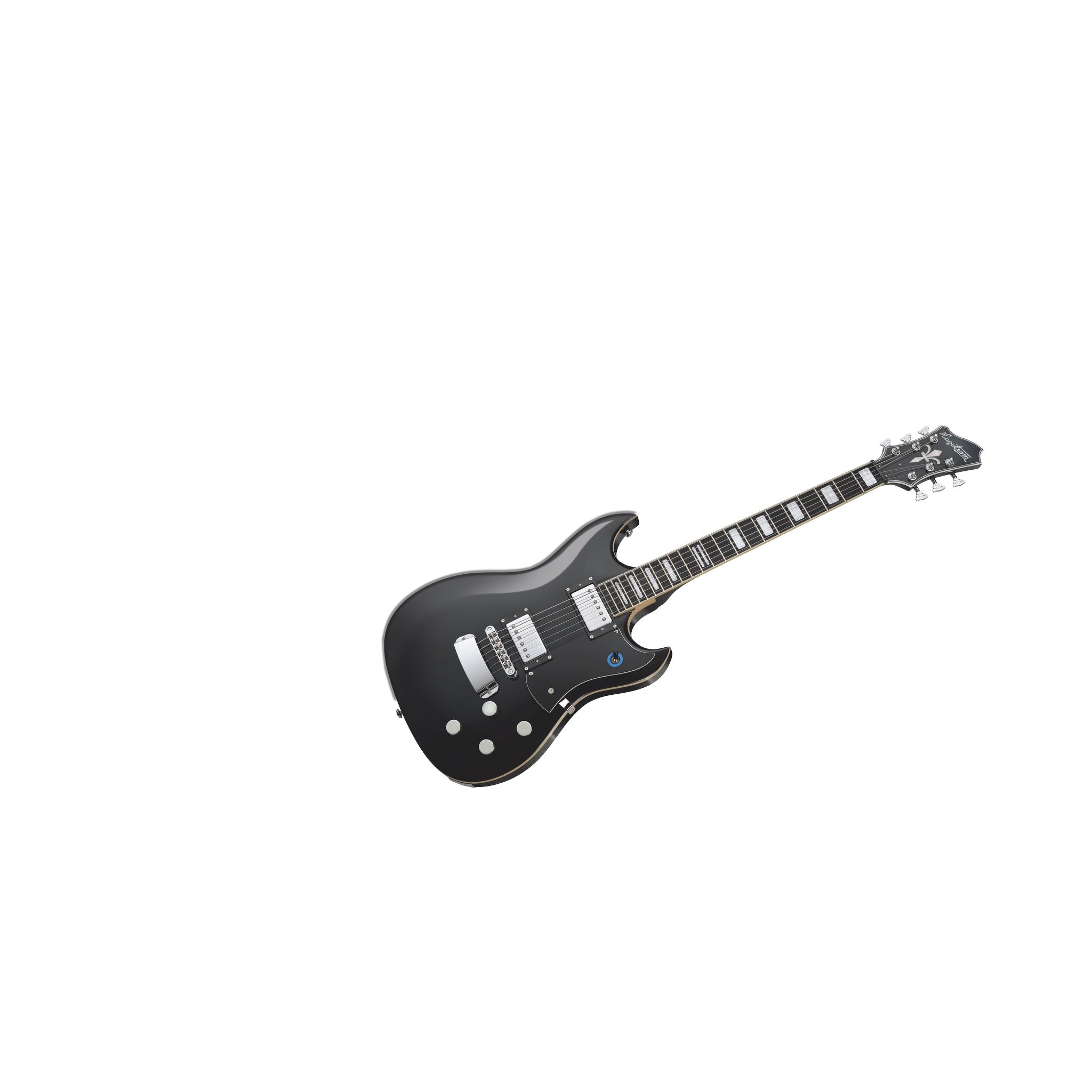 Hagstrom Pat Smear Signature Electric Guitar – Black Gloss