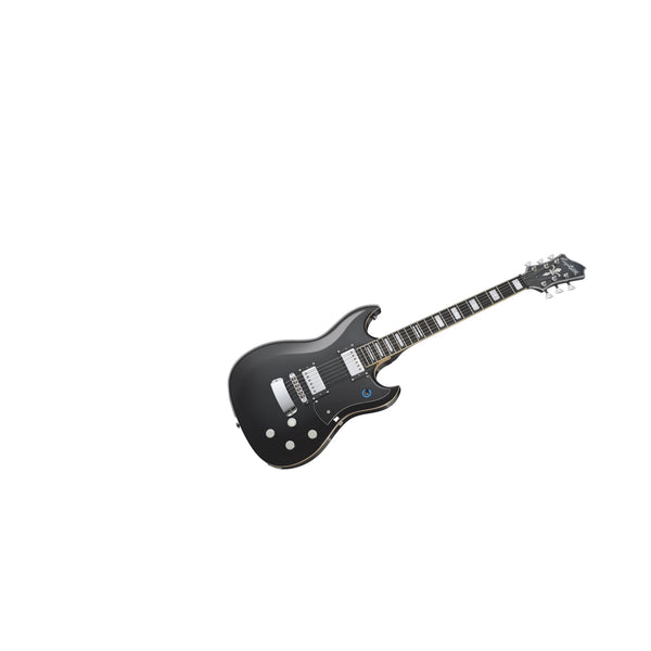 Hagstrom Pat Smear Signature Electric Guitar – Black Gloss