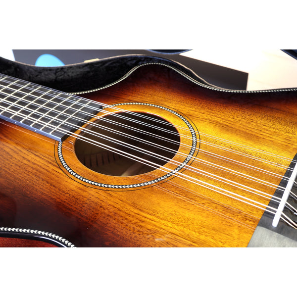 Breedlove USA MADE Oregon Dreadnought Concerto Old Fashioned 12-String CE Myrtlewood-Myrtlewood – Serial 30596