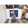 Kala KA-SSEBY-B-CE Solid Spruce Striped Ebony Baritone Acoustic-Electric Ukulele