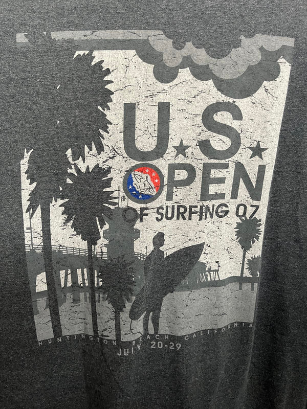 Y2K Surf T-shirt US Open of Surfing Huntington 2007 Tee- L
