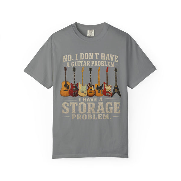 No I Don't Have A Guitar Problem Shirt | Funny Guitar Collector T-Shirt | Vintage Guitarist Gift Tee | Music Lover Shirt