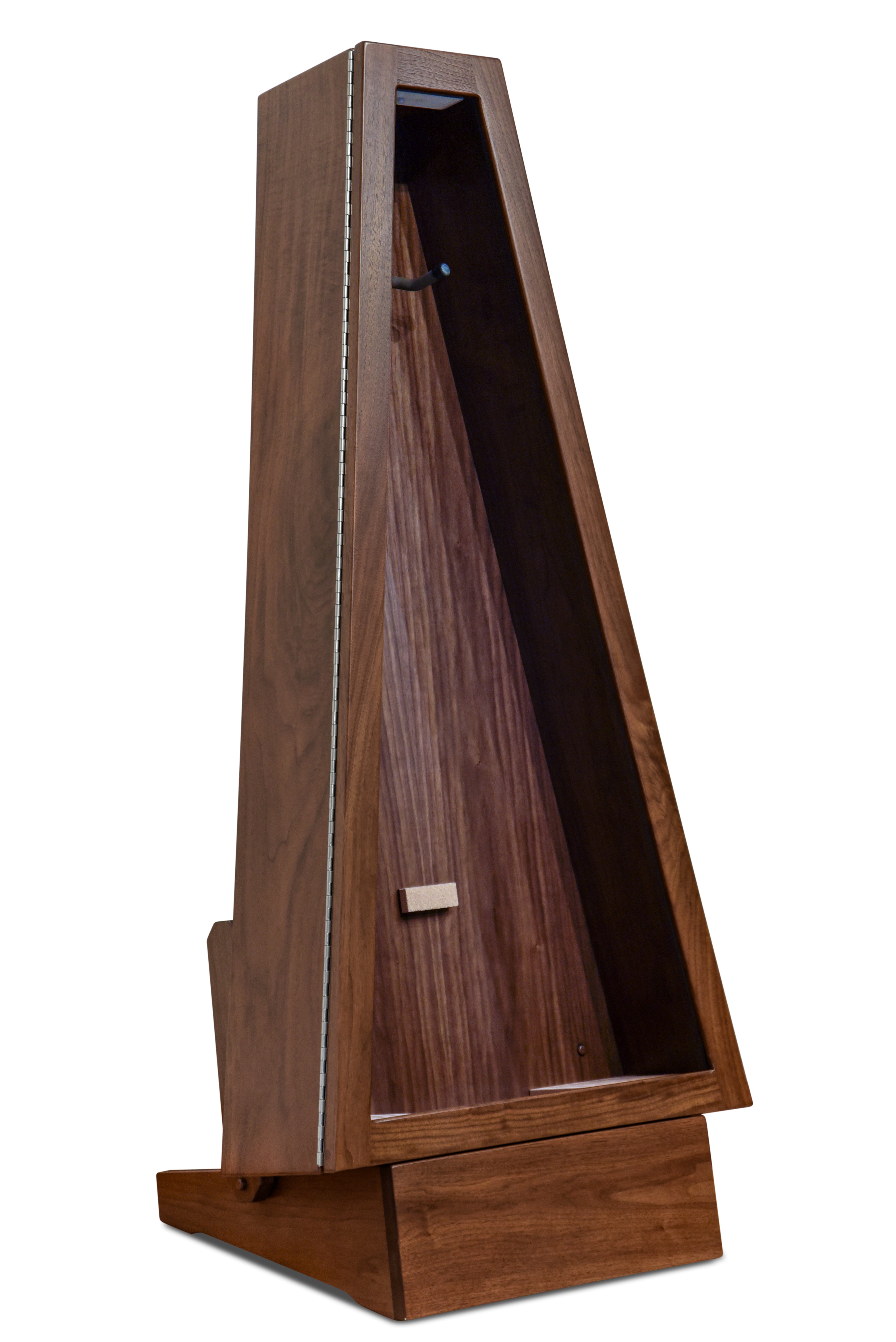 ClimaStand Triangle Humidor with Base - Walnut