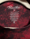 Primitive Skateboarding T-shirt - Black/Red Rose Tie Dye -M