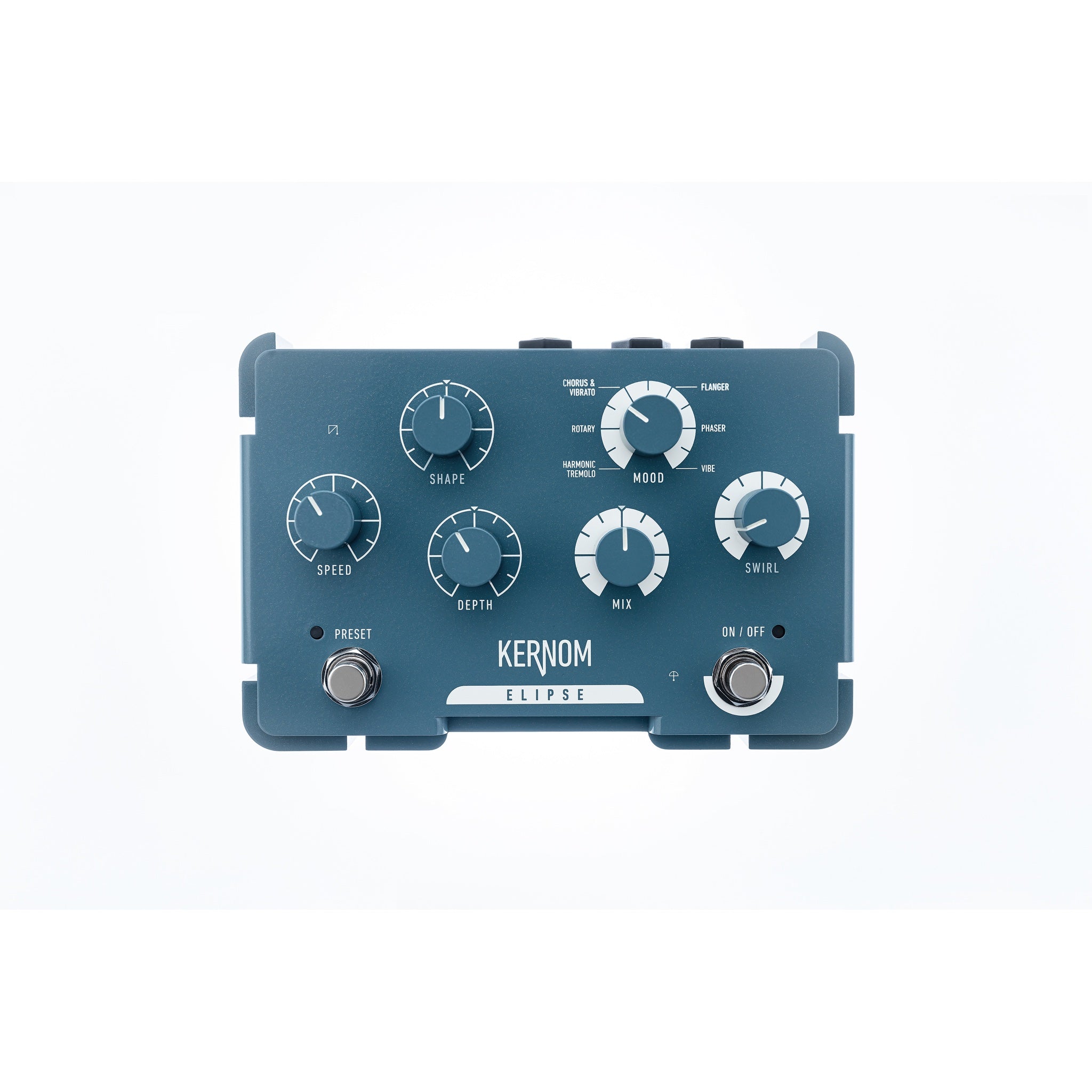 KERNOM ELIPSE-MODULULATION top view with controls on white background
