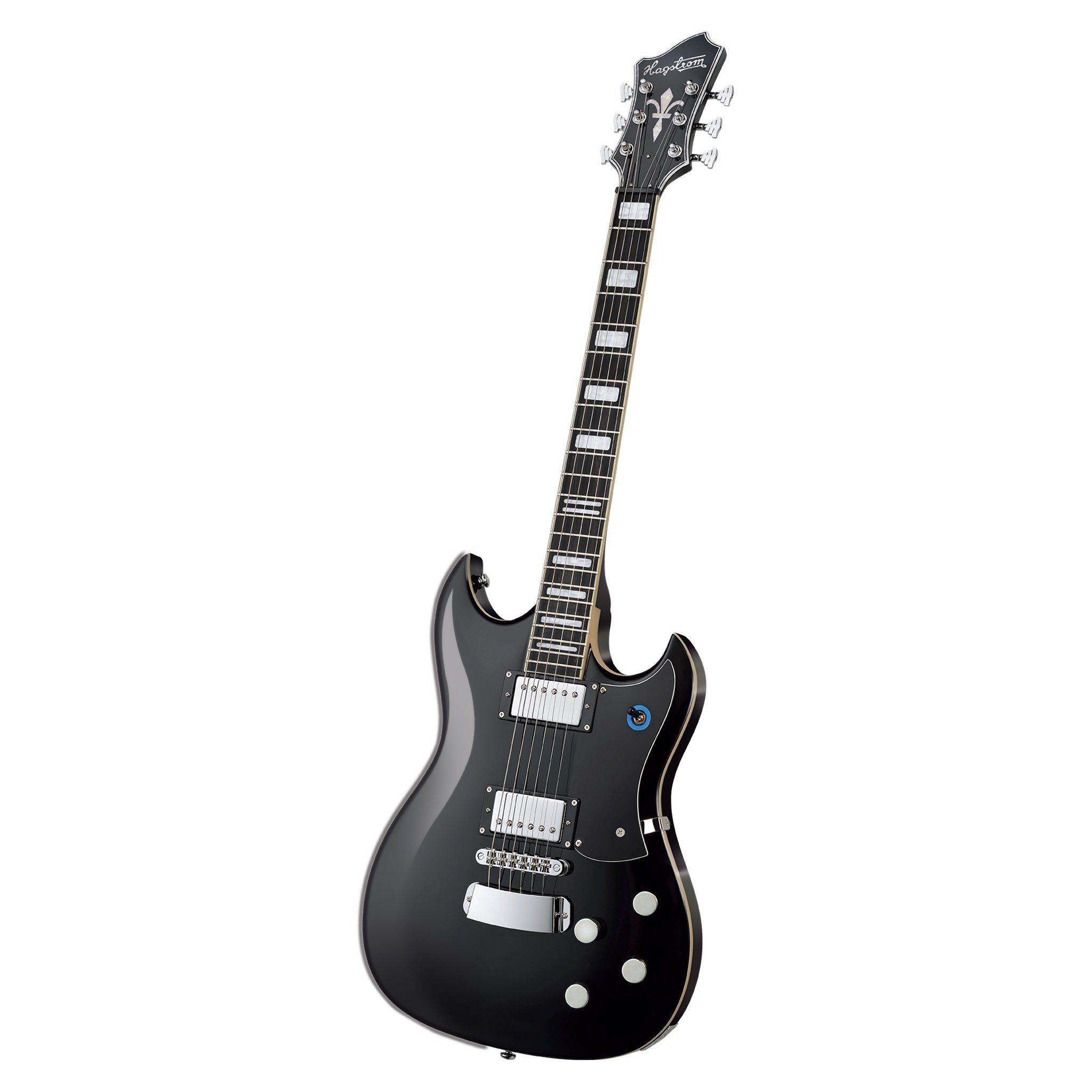 Hagstrom Pat Smear Signature Electric Guitar – Black Gloss
