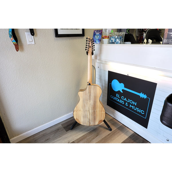 Breedlove Oregon Dreadnought Concerto 12-String CE Myrtlewood-Myrtlewood - CASE INCLUDED