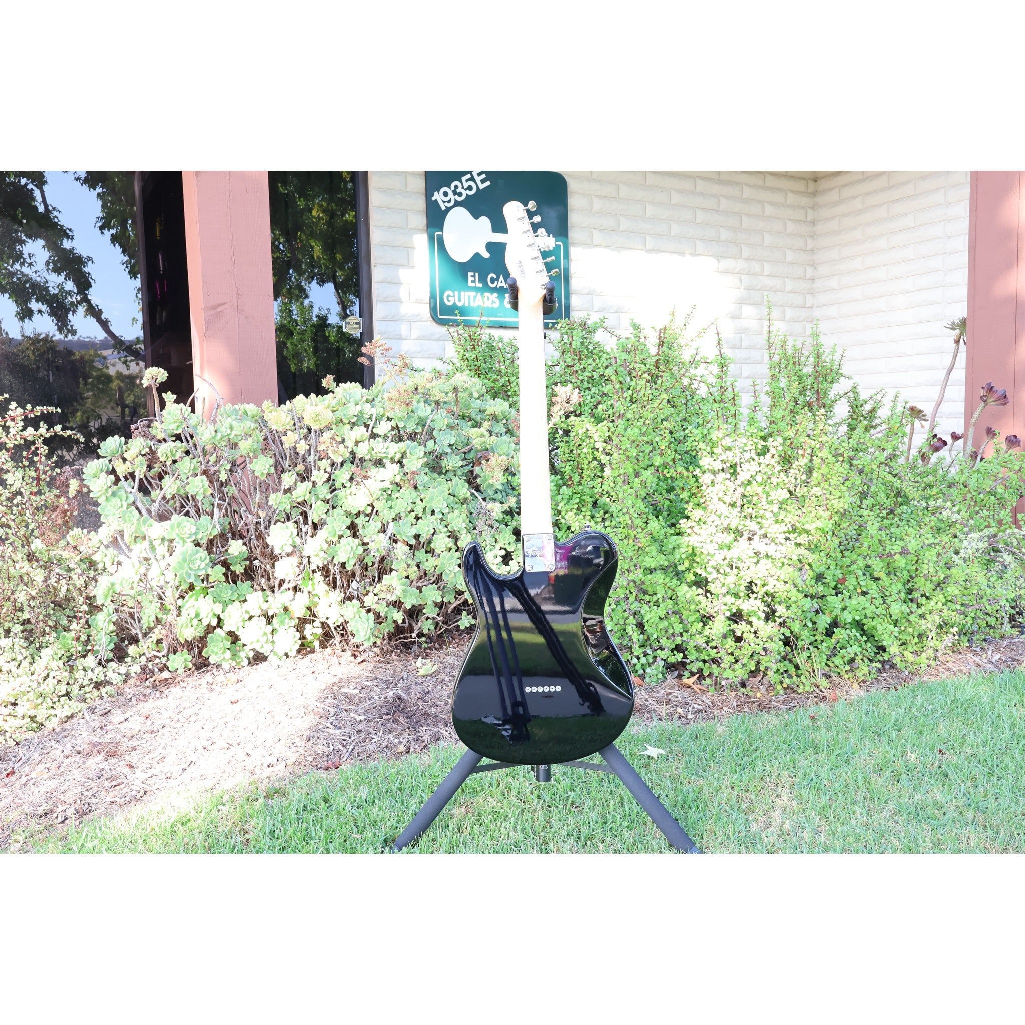 Tagima T 550 LS-BK-DF/BK Electric Guitar – Gloss Black with Vega Trem
