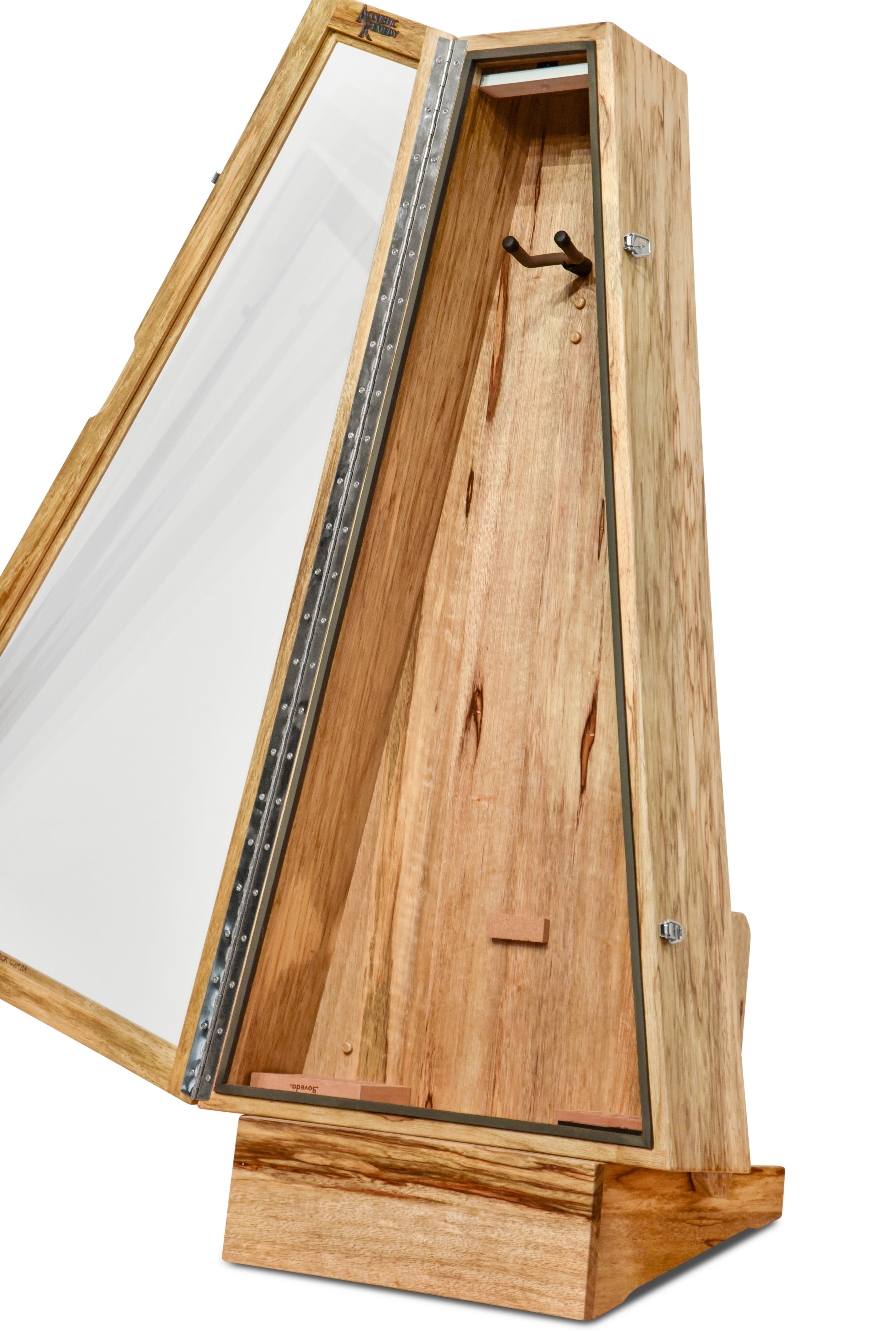 ClimaStand Triangle Humidor with Base - Black Limba