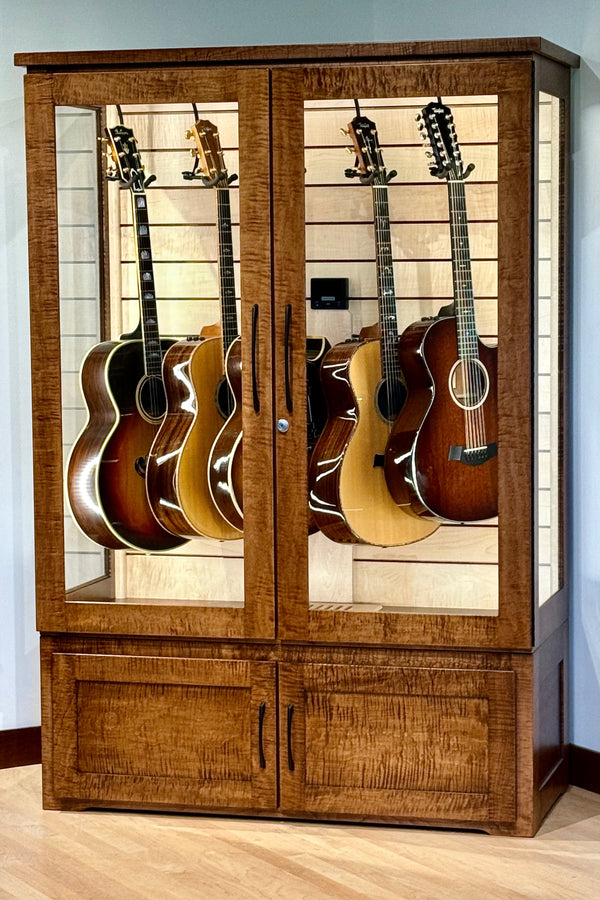 ClimaCab Traditional | Flame Maple with Boston Stain and Natural Flame Maple Slat Wall *Available November 2025