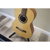 Protégé by Córdoba C1M 3/4 classical guitar, angled front view of natural-finish body