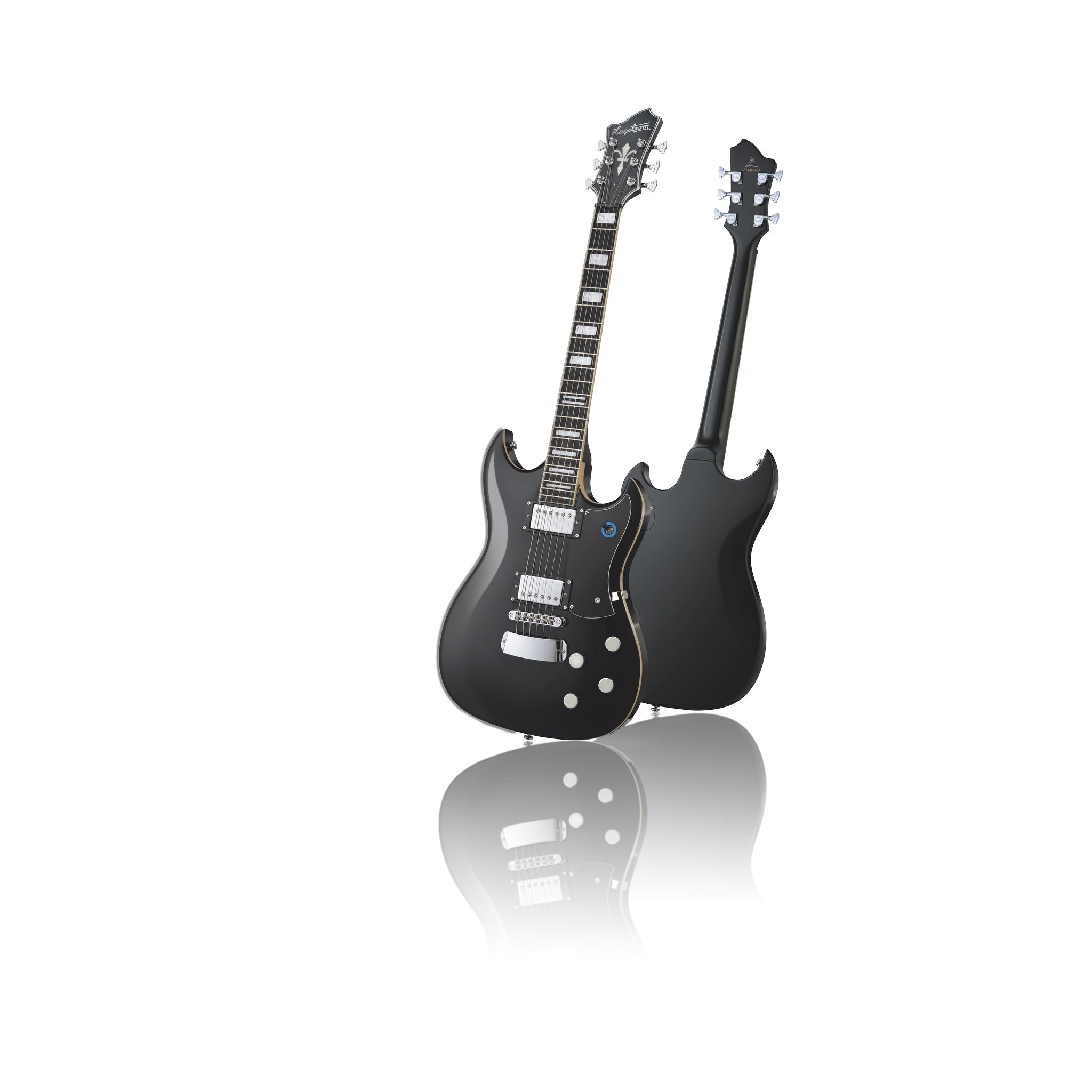 Hagstrom Pat Smear Signature Electric Guitar – Black Gloss