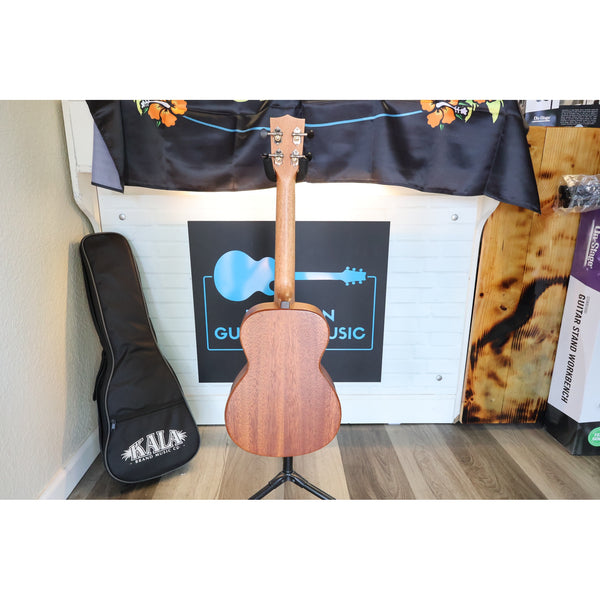 Kala KA-WF-AMHG-T All Solid Mahogany Waterfall Tenor Ukulele with Gig Bag