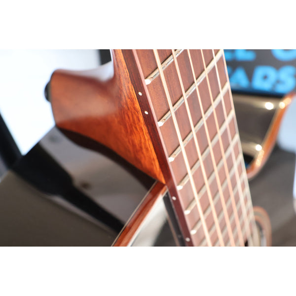 Lâg Tramontane Special T118 Auditorium Bevel Cutaway Acoustic-Electric Guitar – Black
