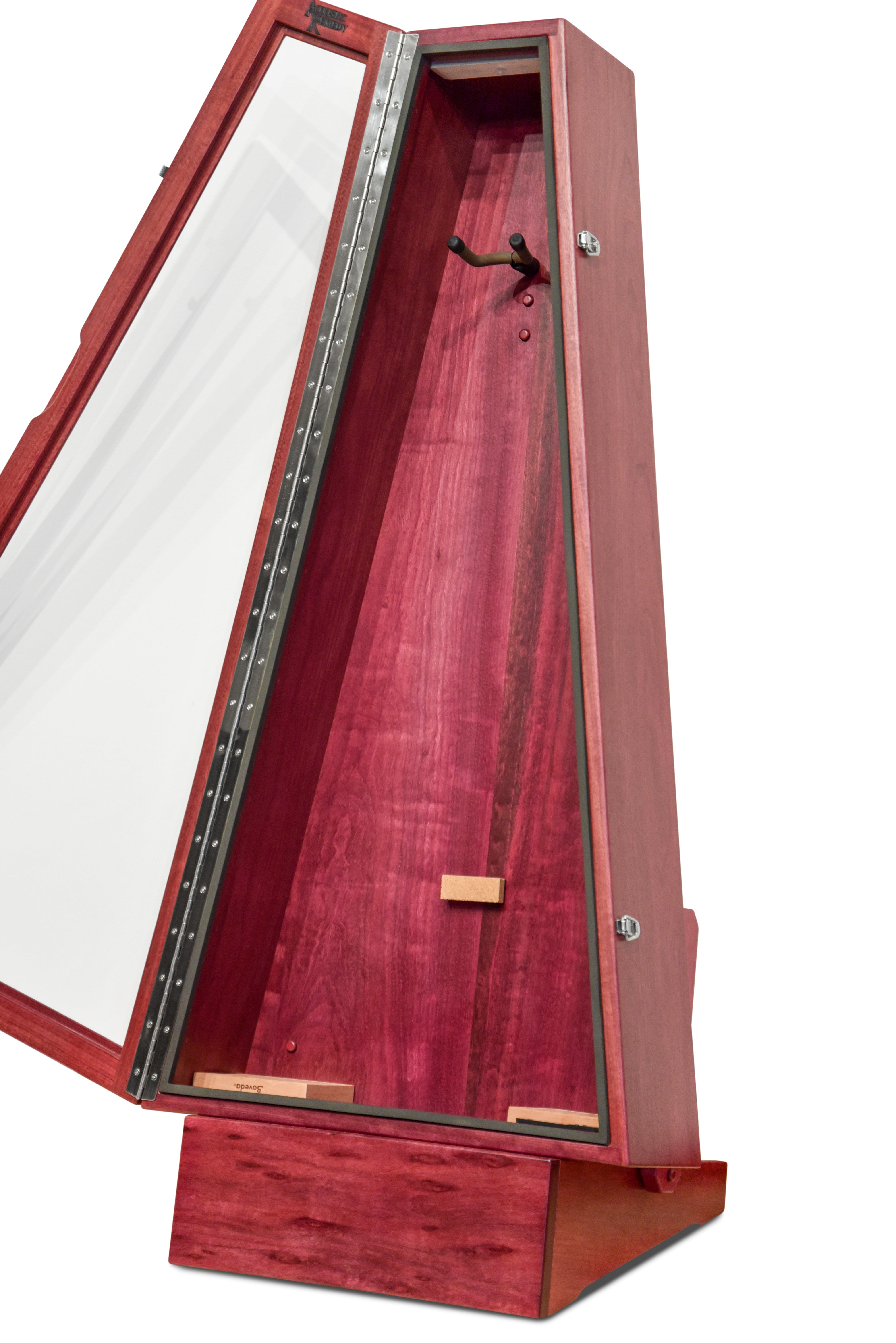 ClimaStand Triangle Humidor with Base - Purplehart