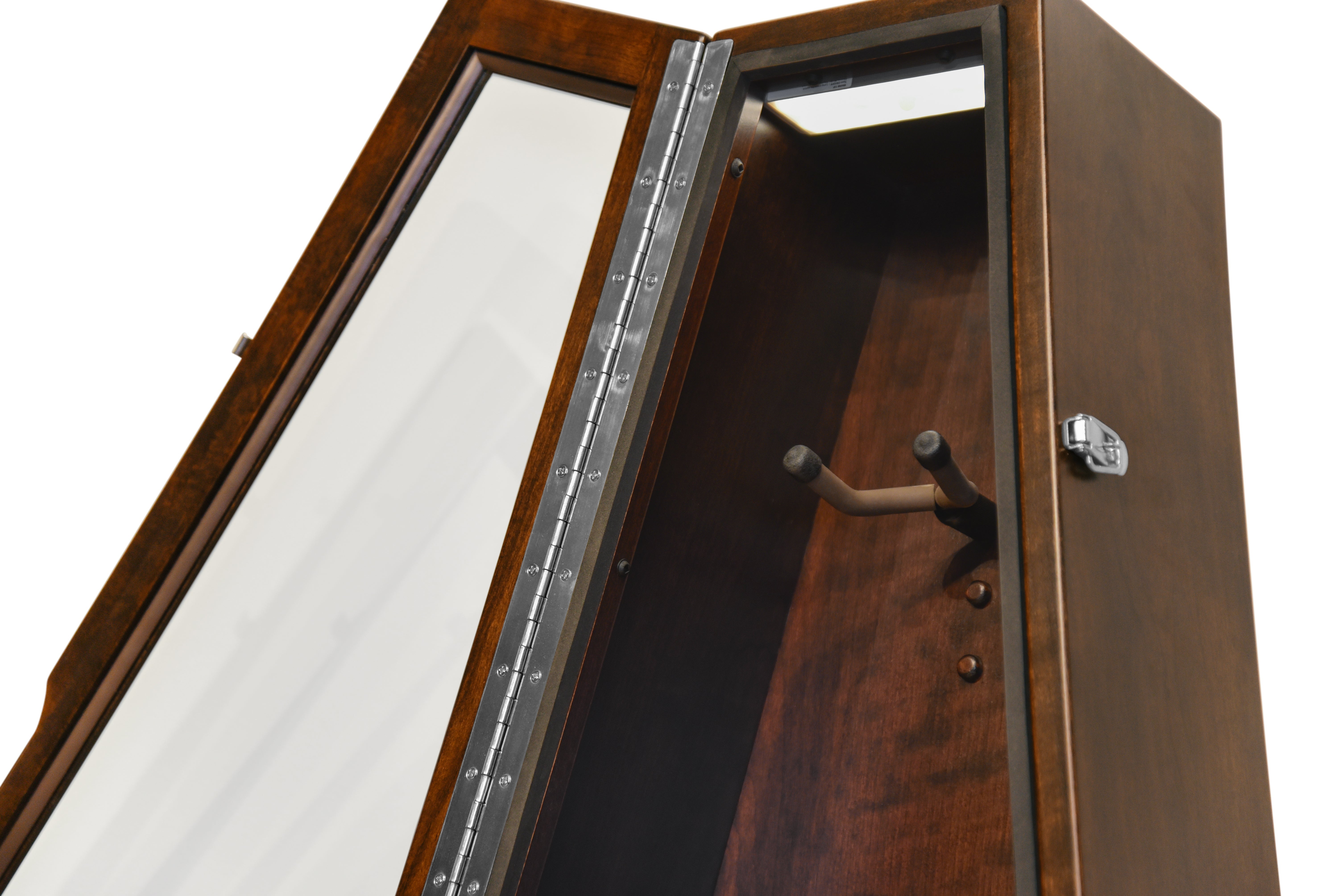 ClimaStand Triangle Humidor with Base - Cherry with Onyx Stain