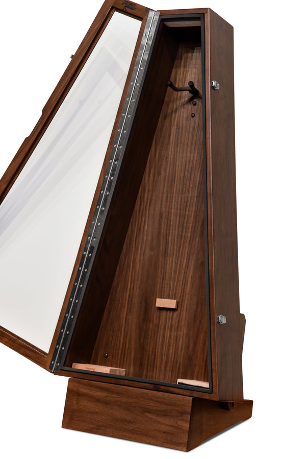 ClimaStand Triangle Humidor with Base - Walnut