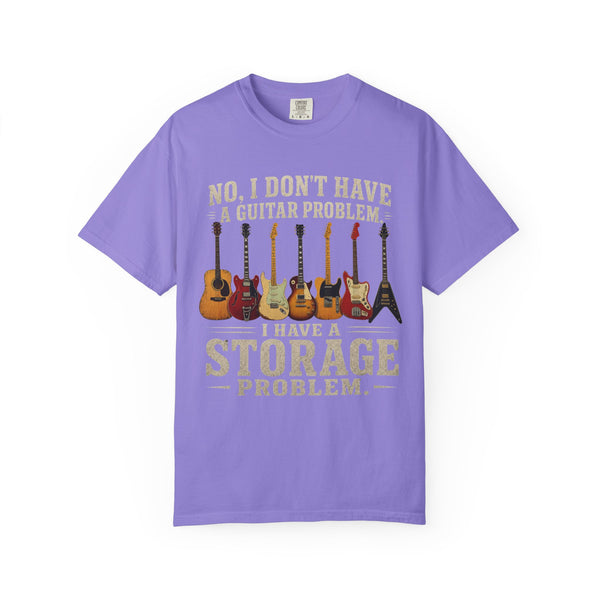 No I Don't Have A Guitar Problem Shirt | Funny Guitar Collector T-Shirt | Vintage Guitarist Gift Tee | Music Lover Shirt