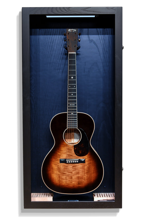 ClimaCase Rectangle Humidor - Northern White Ash with Piano Black