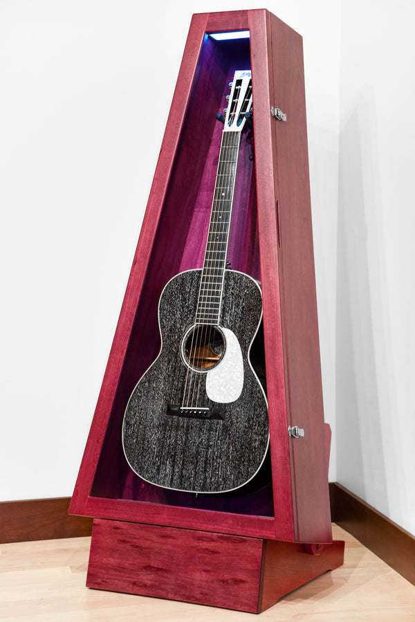 ClimaStand Triangle Humidor with Base - Purplehart