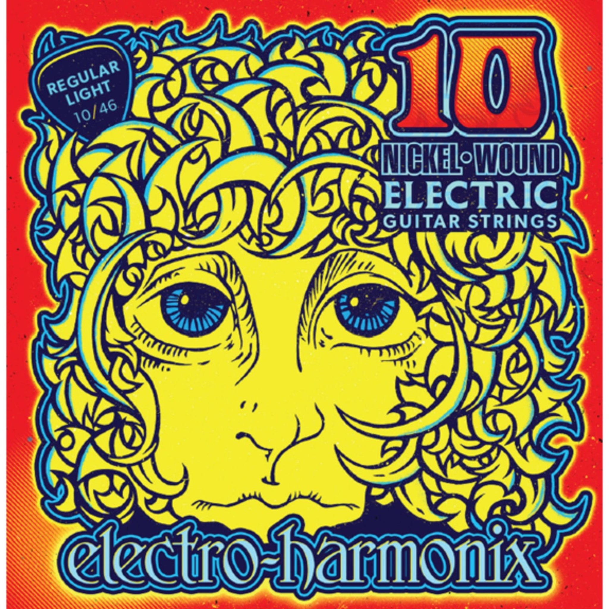 Electro-Harmonix Nic10 Nickel Wound Light Electric Guitar Strings