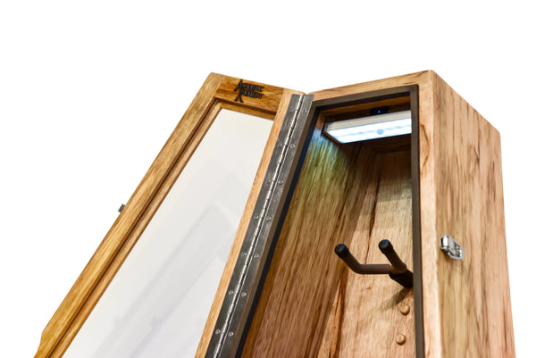 ClimaStand Triangle Humidor with Base - Black Limba