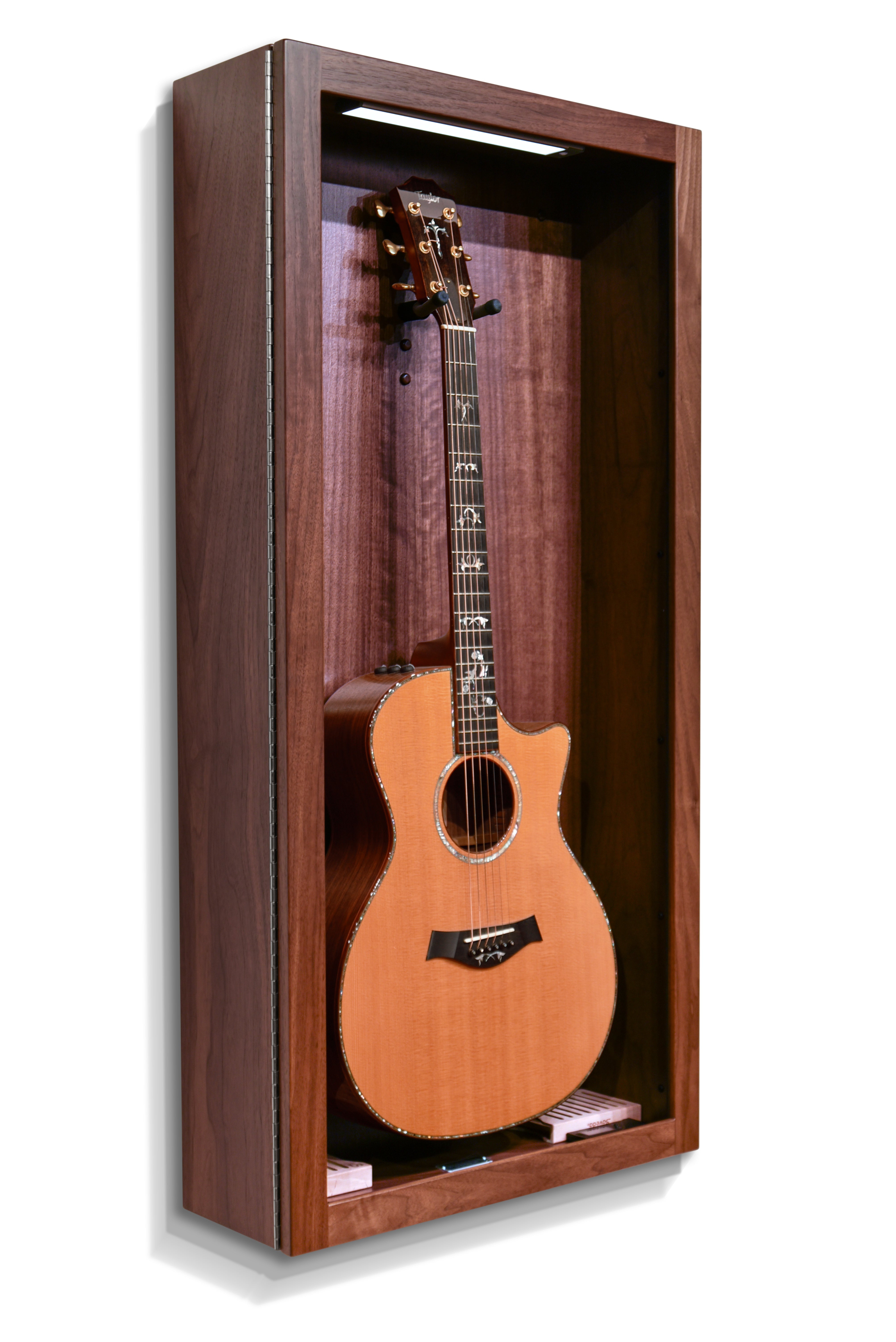 ClimaCase Rectangle Humidor - Walnut