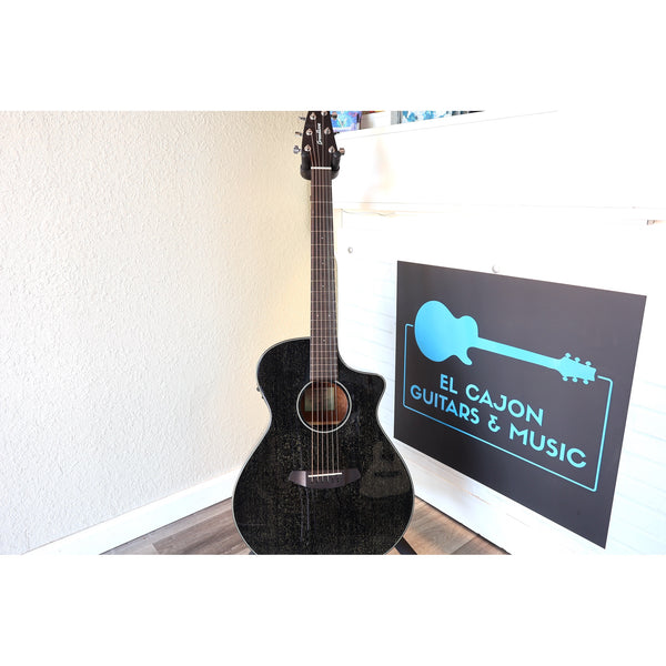 Breedlove Rainforest S Concert Black Gold CE – African Mahogany
