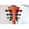 Rear headstock and tuners of thLâg Tramontane Special T118 Auditorium Bevel Cutaway Acoustic-Electric Guitar.