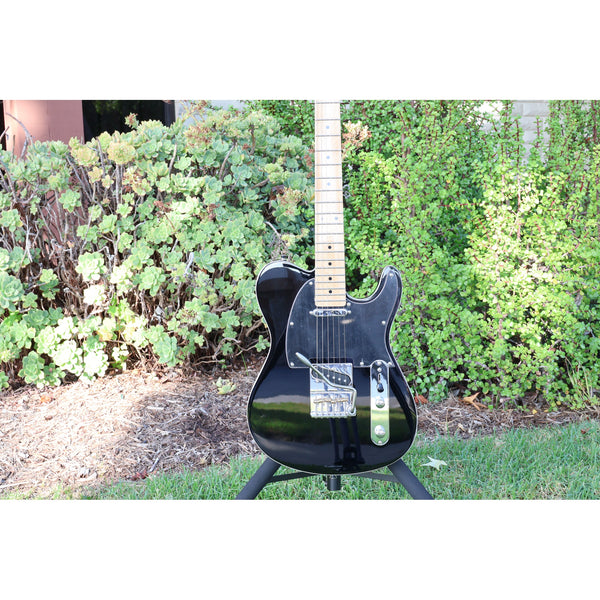 Tagima T 550 LS-BK-DF/BK Electric Guitar – Gloss Black with Vega Trem