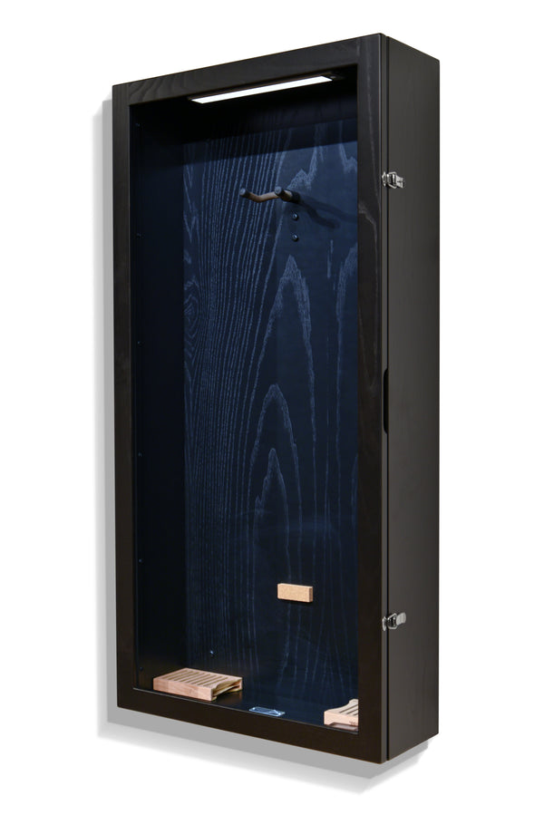 ClimaCase Rectangle Humidor - Northern White Ash with Piano Black