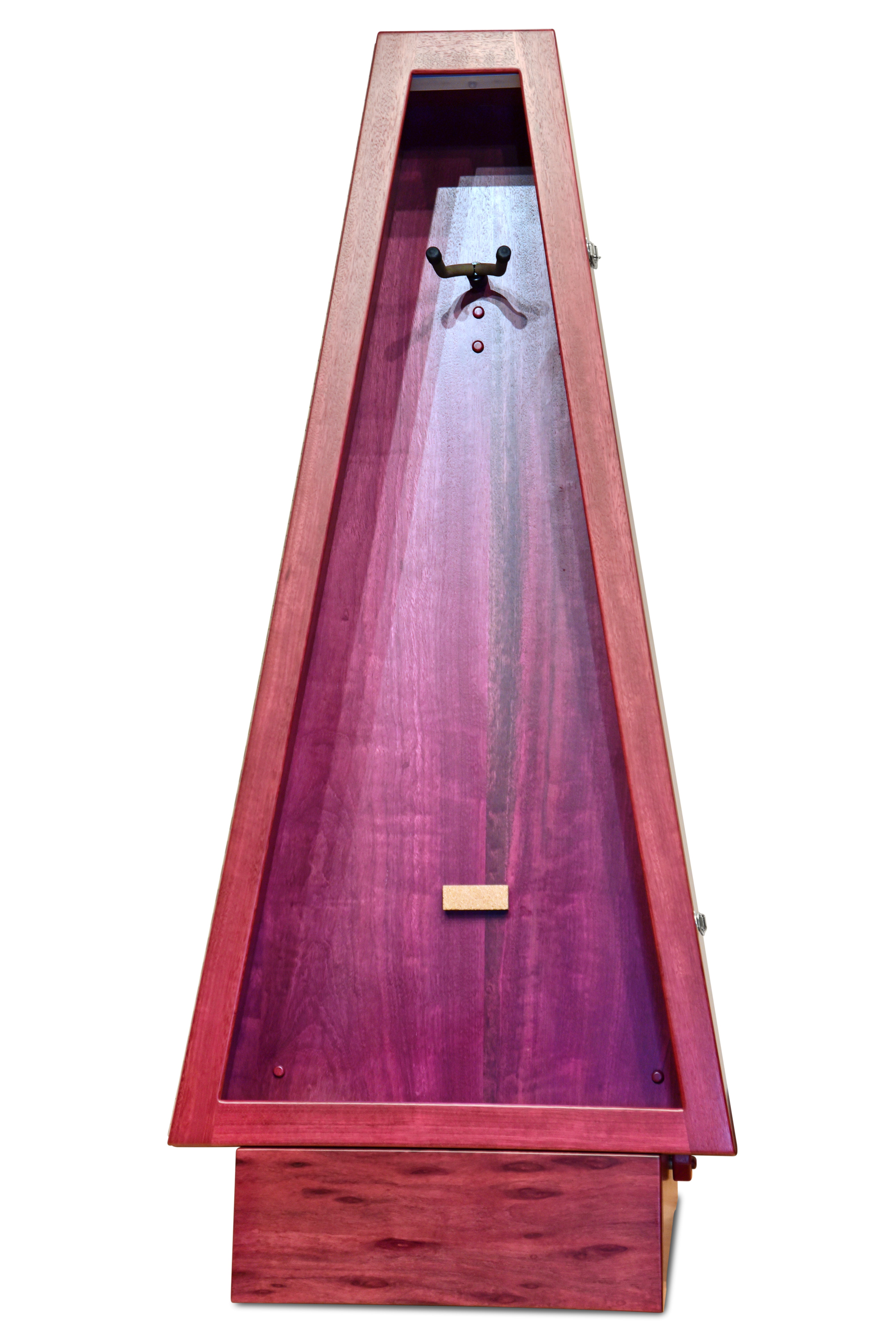 ClimaStand Triangle Humidor with Base - Purplehart