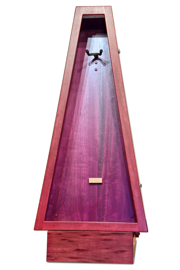 ClimaStand Triangle Humidor with Base - Purplehart