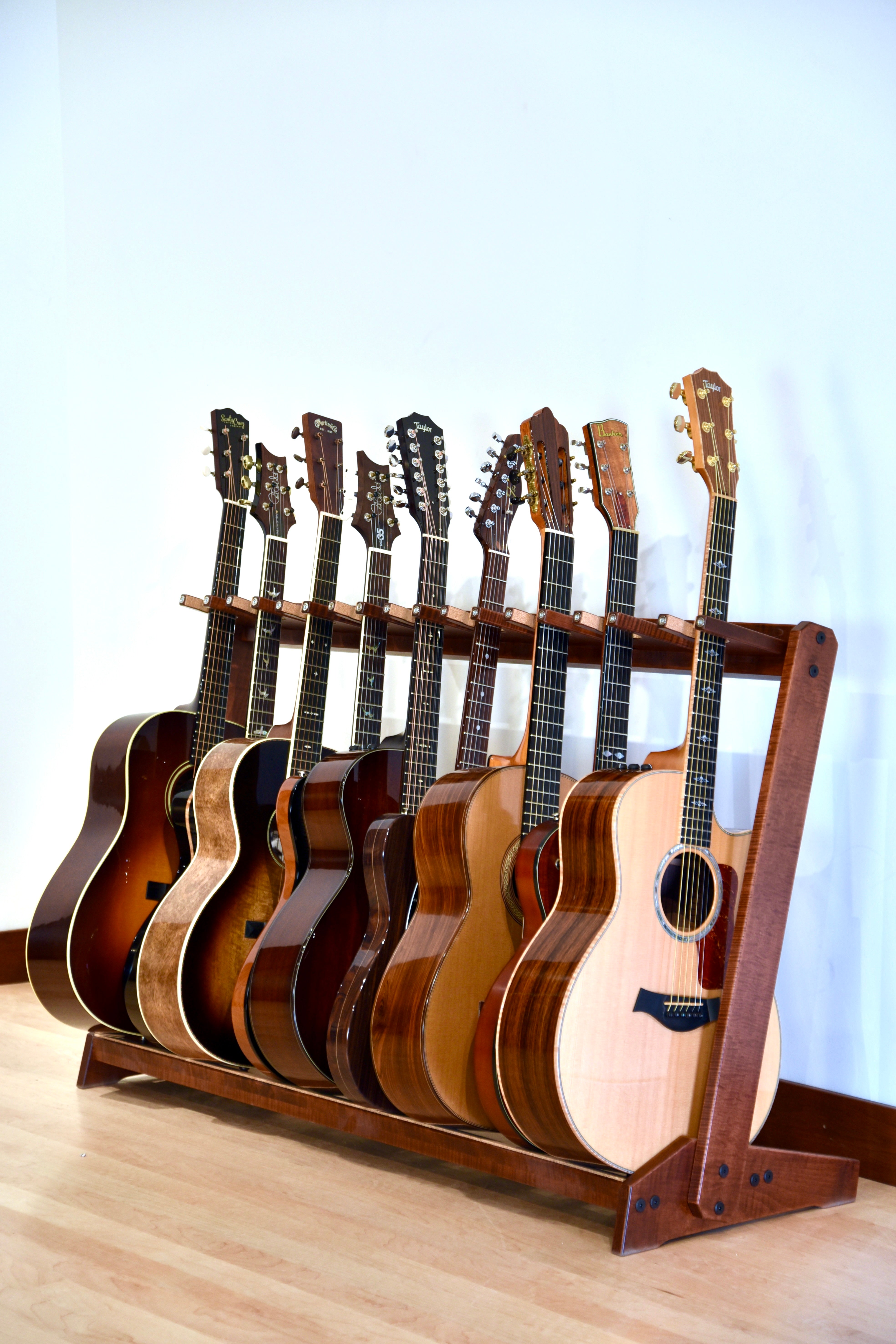 String Life Table Rack Traditional StringRack - Flamed Maple - Acres