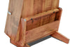 ClimaStand Triangle Humidor with Base - 300 Year Old Reclaimed Wood with Sealy Stain