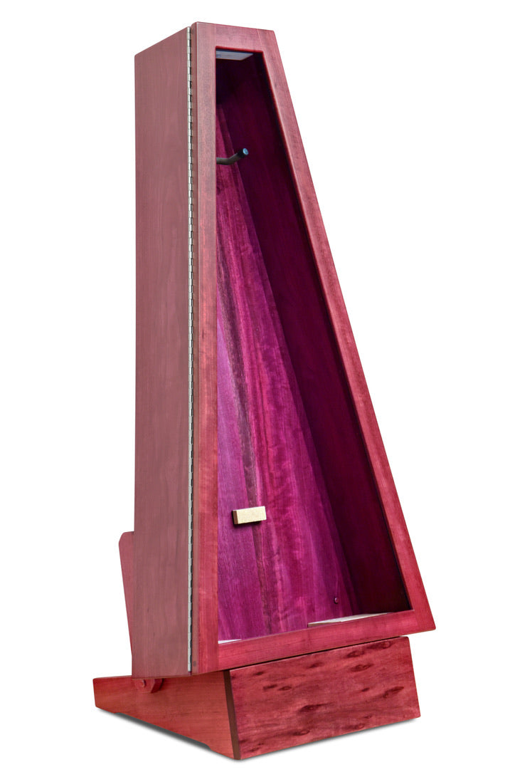 ClimaStand Triangle Humidor with Base - Purplehart