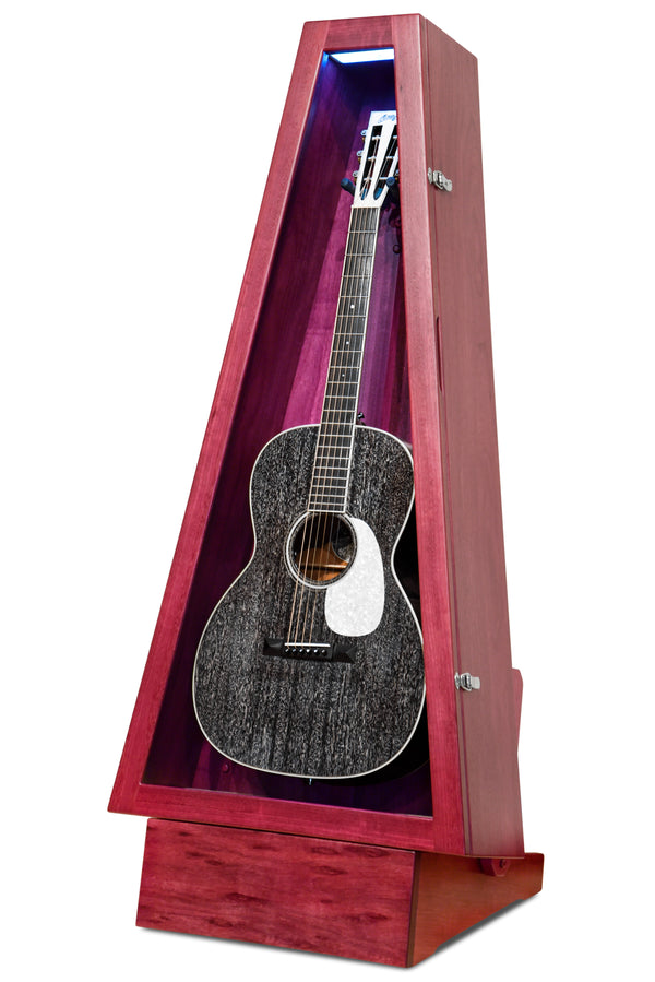 ClimaStand Triangle Humidor with Base - Purplehart