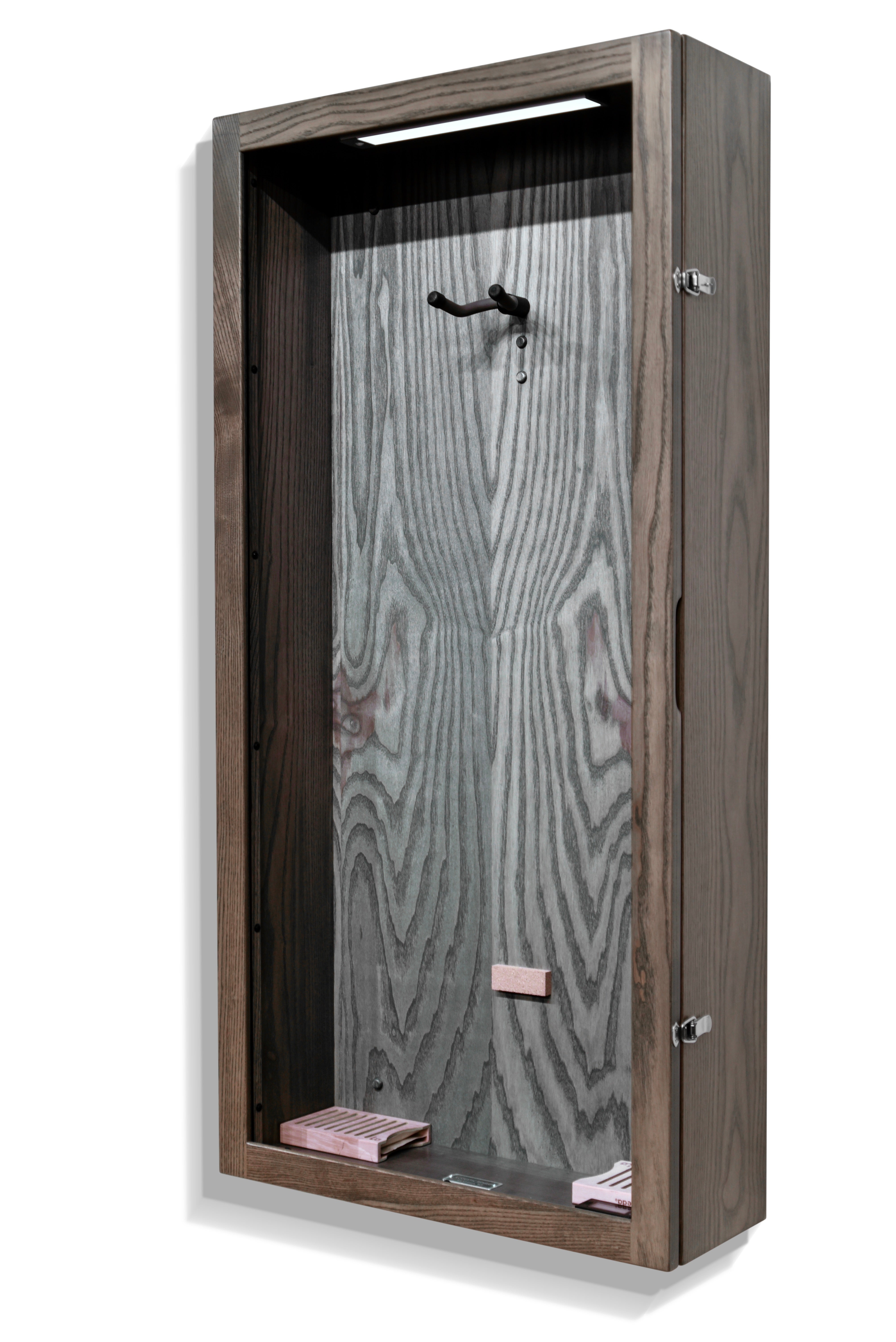 ClimaCase Rectangle Humidor - Northern White Ash with Antique Slate Stain