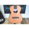 Close-up of a Kala KA-WF-AMHG-T All Solid Mahogany Waterfall Tenor Ukulele at ECGMusic.